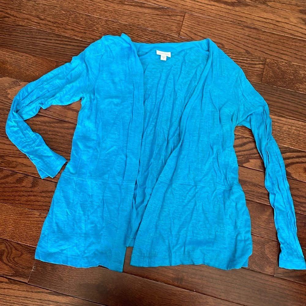 J Jill Linen Cardigan